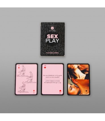 SECRET PLAY BARAJA DE CARTAS SEX PLAY SECRET PLAY PORTUGUÉS Y FRANCÉS