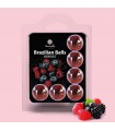 BOLAS LUBRICANTES BESABLES BRAZILIAN BALLS SABOR A FRUTAS DEL BOSQUE 6 x 4GR