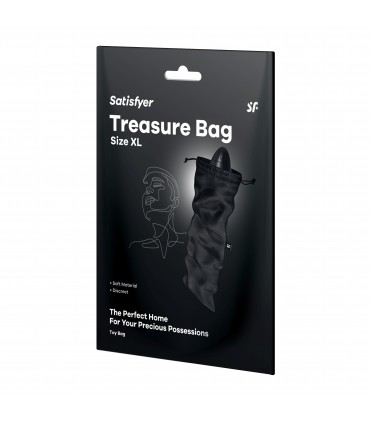 SATISFYER BOLSA TREASURE BAG XL NEGRA SATISFYER