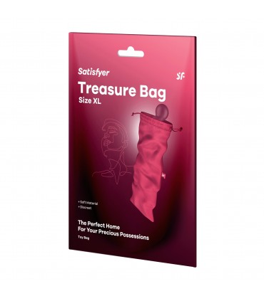 SATISFYER BOLSA TREASURE BAG XL ROSA SATISFYER