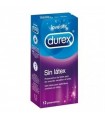 PAQUETE DE 12 PRESERVATIVOS SIN LÁTEX DUREX