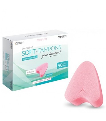 SOFT TAMPONS CAJA CON 50 TAMPONES SOFT-TAMPONS NORMAL