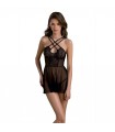 PICARDÍA Y TANGA SELAGINELLA NEGRO ECO COLLECTION PASSION