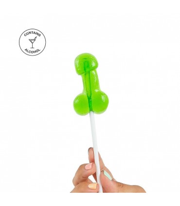 SECRET PLAY PIRULETA CON FORMA DE PENE Y SABOR A CAIPIRINHA SECRET PLAY