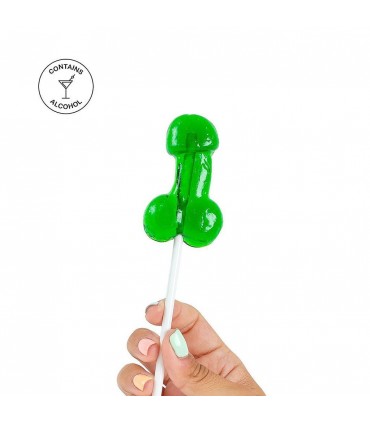 SECRET PLAY PIRULETA CON FORMA DE PENE AROMATIZADA CON MOJITO Y CON ALCOHOL SECRET PLAY