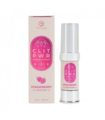 SECRET PLAY CLIT PWR - BÁLSAMO DE CLITORIS FRESA 15ML SECRET PLAY