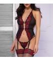 CORSÉ Y TANGA CR-4635 CHILIROSE