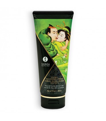 SHUNGA EROTIC ART CREMA DE MASAJE SHUNGA PERA Y TÉ VERDE EXÓTICO 200ML