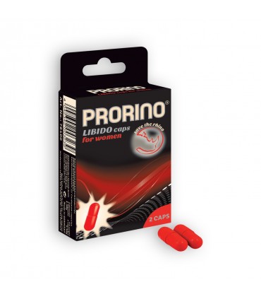 PRORINO CÁPSULAS ESTIMULANTES PRORINO LIBIDO CAPS PARA MUJERES 2 CÁPSULAS