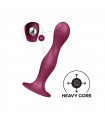 DILDO CINÉTICO DOUBLE BALL-R  WEIGHTED DILDO ROJO SATISFYER