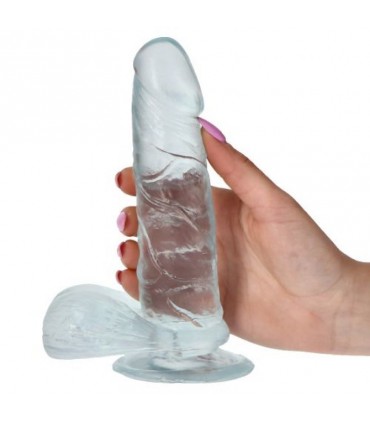 TOYZ4LOVERS PENE REAL RAPTURE EARTH FLAVOUR 6.5'' TRANSPARENTE
