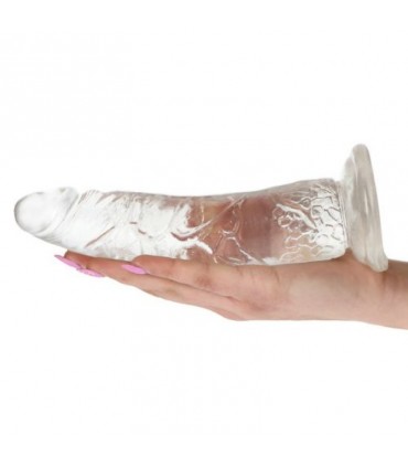 TOYZ4LOVERS PENE REAL RAPTURE EARTH FLAVOUR 7'' TRANSPARENTE