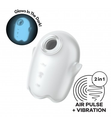 SATISFYER ESTIMULADOR GLOWING GHOST BLANCO SATISFYER