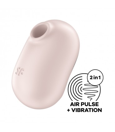 SATISFYER ESTIMULADOR PRO TO GO 2 BEIGE SATISFYER