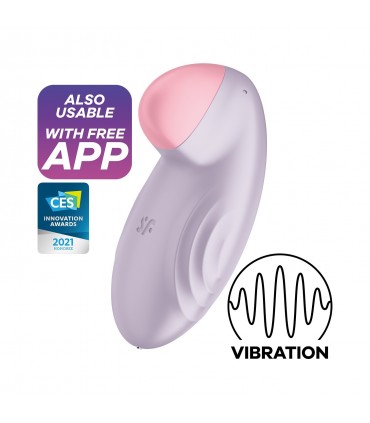SATISFYER ESTIMULADOR TROPICAL TIP CONNECT APP LILA SATISFYER