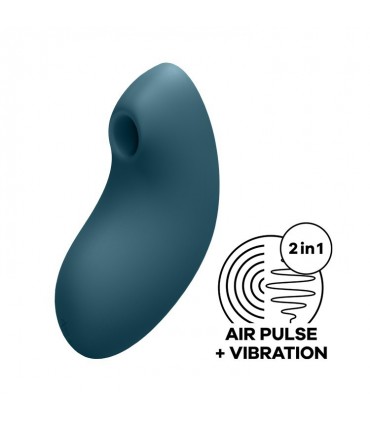 SATISFYER ESTIMULADOR VULVA LOVER 2 AZUL SATISFYER