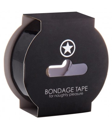 OUCH! CINTA OUCH! BONDAGE TAPE NEGRA