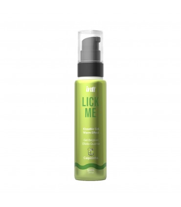 INTT GEL BESABLE CON EFECTO CALOR Y SABOR A CAIPIRINHA LICK ME INTT 50ML