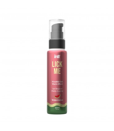 INTT GEL BESABLE CON EFECTO CALOR Y AROMA DE SANDÍA LICK ME INTT 50ML