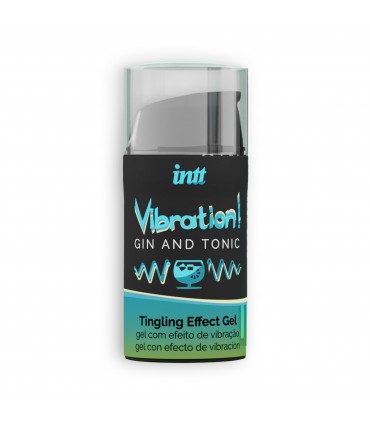 INTT GEL CON VIBRACIÓN VIBRATION GIN Y TÓNICA INTT 15ML