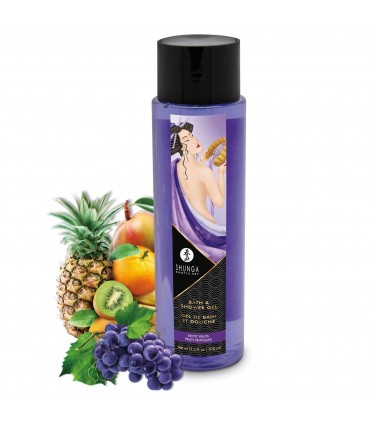 SHUNGA EROTIC ART GEL DE DUCHA Y BAÑO BESABLE SHUNGA FRUTOS EXOTICOS 370ML
