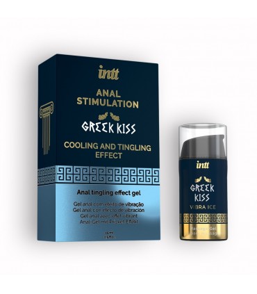 INTT GEL DE MASAJE ANAL CON EFECTO DE VIBRACIÓN GREEK KISS INTT 15ML