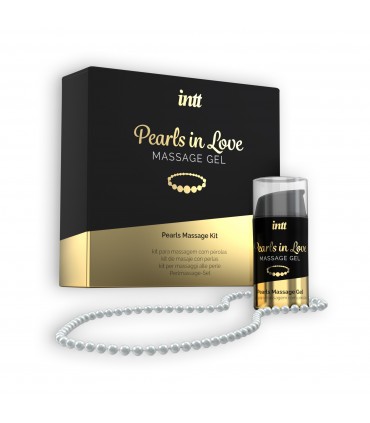 INTT GEL DE MASAJE CON COLLAR DE PERLAS PEARLS IN LOVE INTT 15ML