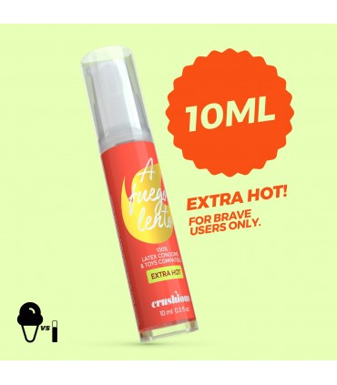 CRUSHIOUS GEL LUBRICANTE A FUEGO LENTO DE EFECTO CALOR CRUSHIOUS 10ML