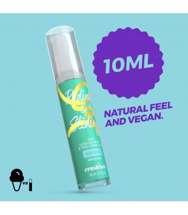 CRUSHIOUS GEL LUBRICANTE RIDING & SLIDING DE BASE AGUA CRUSHIOUS 10ML