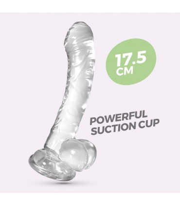 CRUSHIOUS HUDINI DILDO ANAL JELLY TRANSPARENTE CRUSHIOUS
