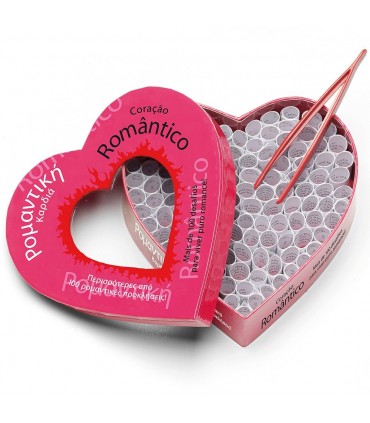 TEASE & PLEASE JUEGO CORAZÓN ROMÁNTICO EN PORTUGUÉS Y GRIEGO