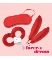 KIT DE ESCLAVITUD LOVER'S DREAM CRUSHIOUS ROJO