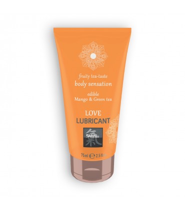 SHIATSU™ LUBRICANTE BESABLE LOVE FRUITY TEA CON SABOR DE TÉ VERDE Y MANGO SHIATSU™ 75ML