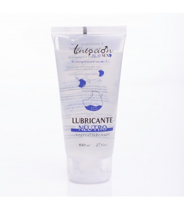 TENTACION PLAY SEX LUBRICANTE NEUTRO 80ML TENTACIÓN PLAY SEX