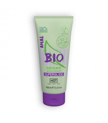 BIO LUBRICANTE SUPERGLIDE ANAL HOT™ BIO 100ML