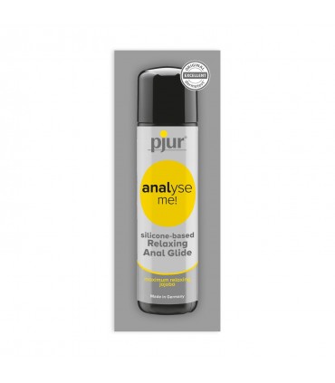 PJUR LUBRICANTE DE BASE SILICONA PJUR ANALYSE ME! RELAXING ANAL GLIDE 1.5ML