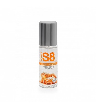 STIMUL8 LUBRICANTE A BASE DE AGUA CON SABOR A CARAMELO SALADO S8 STIMUL8 125ML