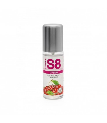 STIMUL8 LUBRICANTE A BASE DE AGUA CON SABOR A CEREZA S8 STIMUL8 125ML