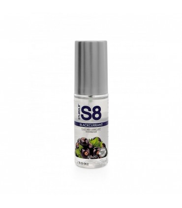 STIMUL8 LUBRICANTE A BASE DE AGUA CON SABOR A GROSELLA NEGRA S8 STIMUL8 50ML