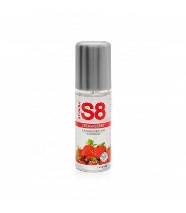 STIMUL8 LUBRICANTE A BASE DE AGUA CON SABOR A FRESA S8 STIMUL8 125ML