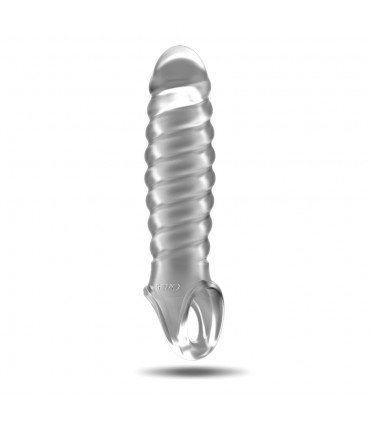 SONO FUNDA CON EXTENSIÓN PARA EL PENE SONO Nº32 TRANSPARENTE