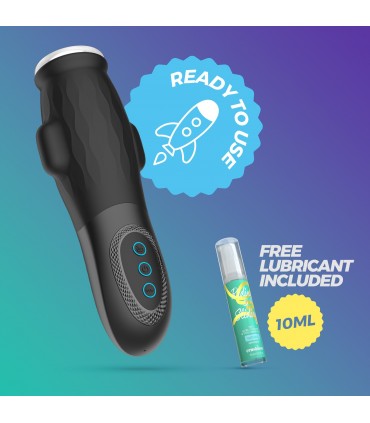 CRUSHIOUS MASTURBADOR CON FUNDA EXTRAÍBLE, SUCCIÓN Y LUBRICANTE GRATUITO GARGANTUA CRUSHIOUS