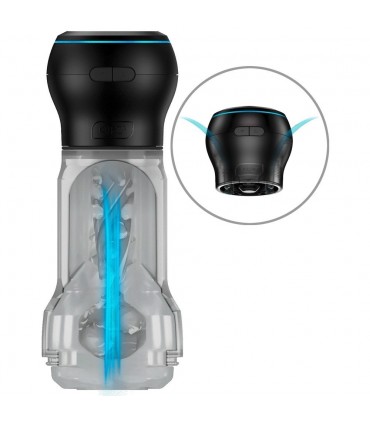 KIIROO MASTURBADOR FEEL POCKET STROKER CRYSTAL + POWERBLOW COMBO KIIROO