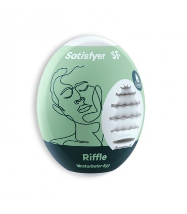 SATISFYER MASTURBADOR MASTURBATOR EGG RIFFLE SATISFYER
