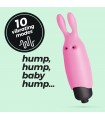 O-PET CONEJO CON BALA DE 10 VIBRACIONES ROSA PASTEL CRUSHIOUS