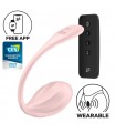 HUEVO VIBRADOR CON APLICACIÓN RIBBED PETAL CONNECT APP ROSA SATISFYER
