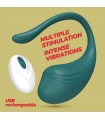 HUEVO VIBRADOR RECARGABLE CON MANDO A DISTANCIA TAMAGO CRUSHIOUS EMERALDA