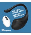 HUEVO VIBRADOR RECARGABLE CON MANDO A DISTANCIA TAMAGO CRUSHIOUS NEGRO