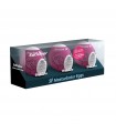 PACK DE 3 MASTURBADOR MASTURBATOR EGG BUBBLE SATISFYER
