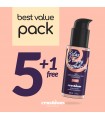 PACK DE 5 LUBRICANTES PARA USO ANAL 50 ML CRUSHIOUS + 1 GRATIS